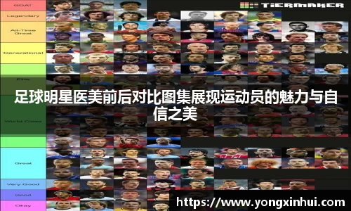 足球明星医美前后对比图集展现运动员的魅力与自信之美
